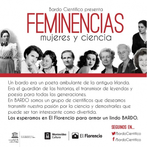 Feminencias - Mujeres Ciencia - Bardo Científico